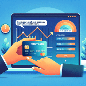 Como solicitar cartão com score baixo e garantir sua aprovação